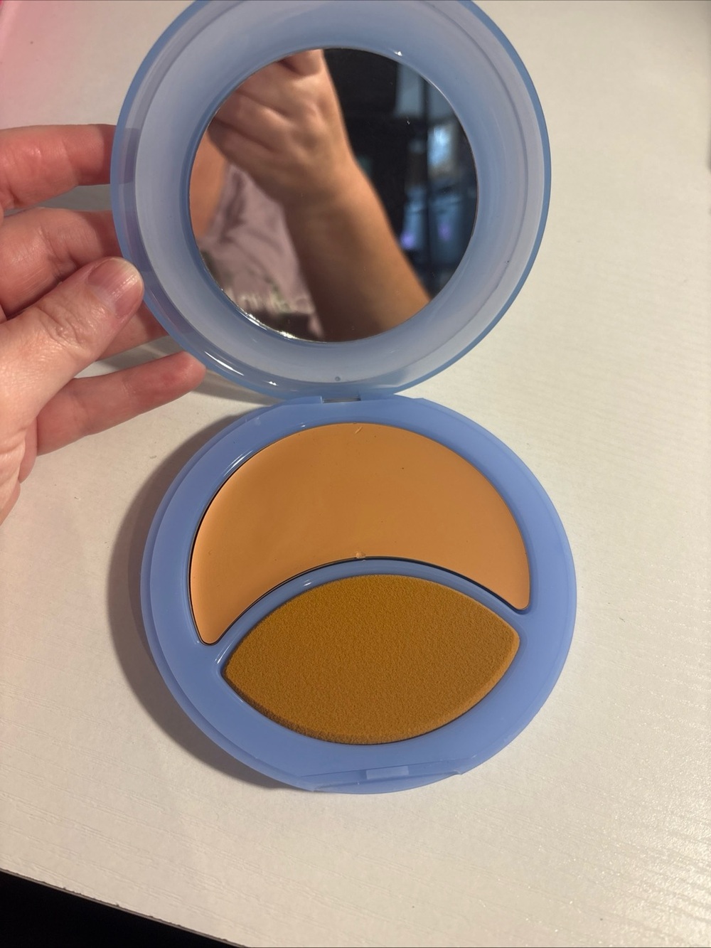 Orlane Hydralane Moisturizing Cream Powder Compact Light 15ml.